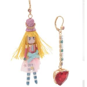 Betsey Johnson - Nutcracker Doll Earrings (NEW)